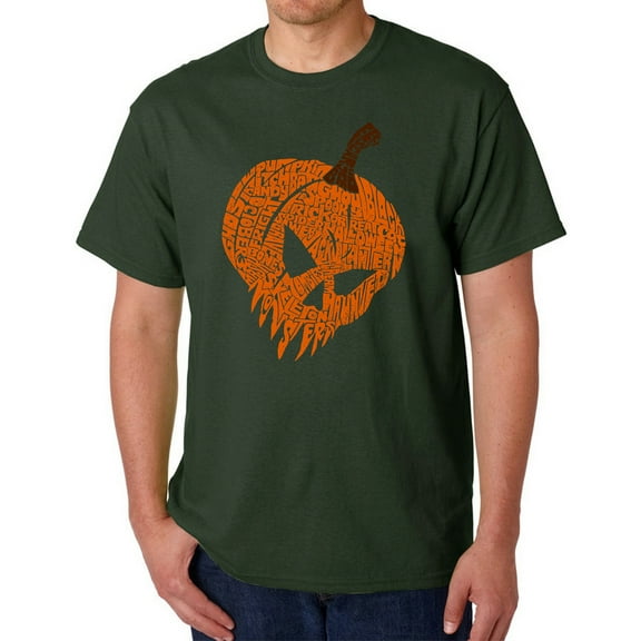 Evil Pumpkin - Men's Word Art T-Shirt
