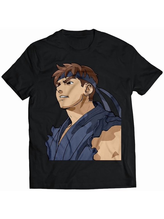 Evil Ryu Alpha 3 Portrait Premium Unisex T-shirt (vectorized Design)