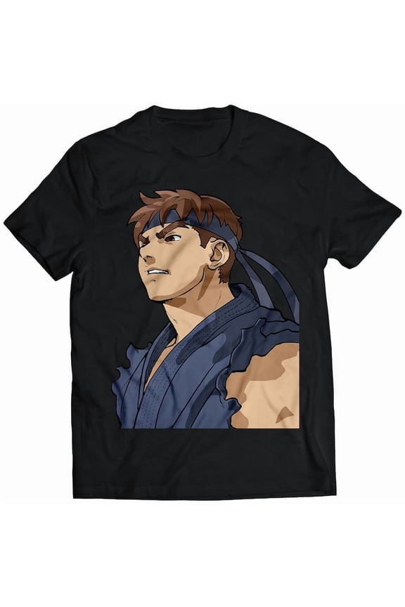 Evil Ryu Alpha 3 Portrait Premium Unisex T-shirt (vectorized Design)