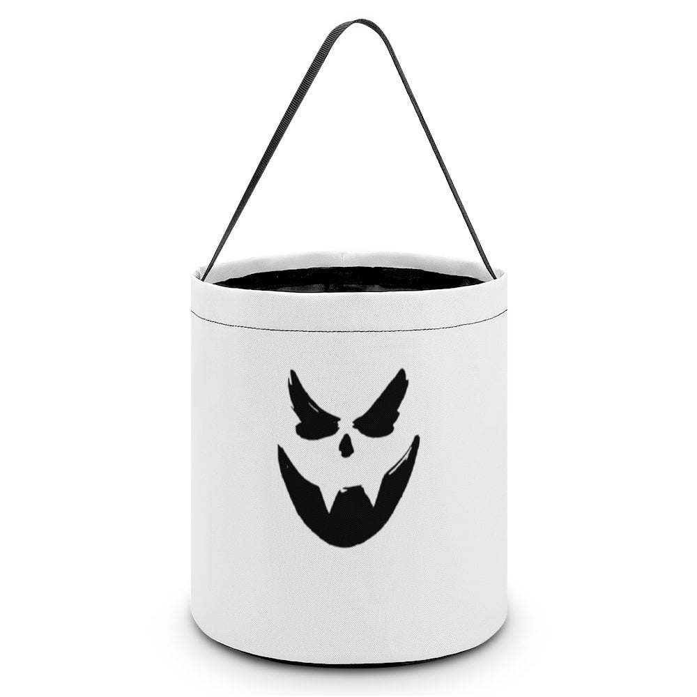 Evil Smile Halloween Treat Bags Reusable Portable Halloween Candy Bags