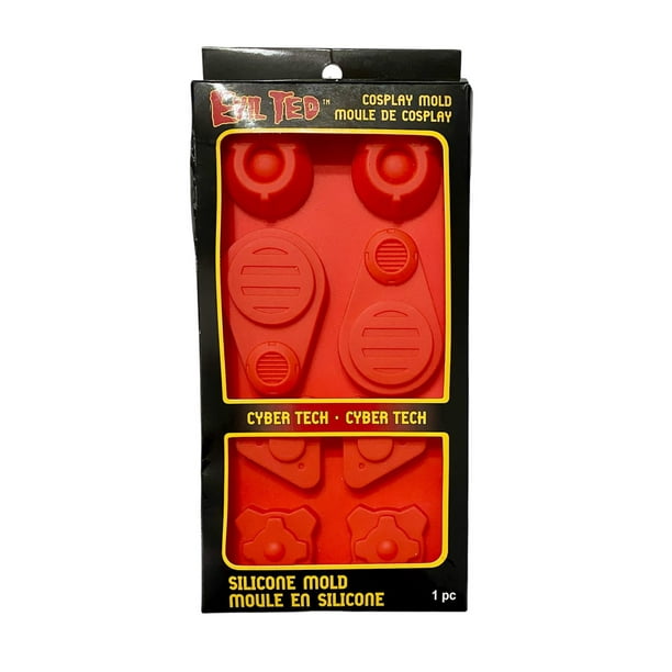 Evil Ted Halloween Cyber Tech Cosplay Mold 8x5in - Walmart