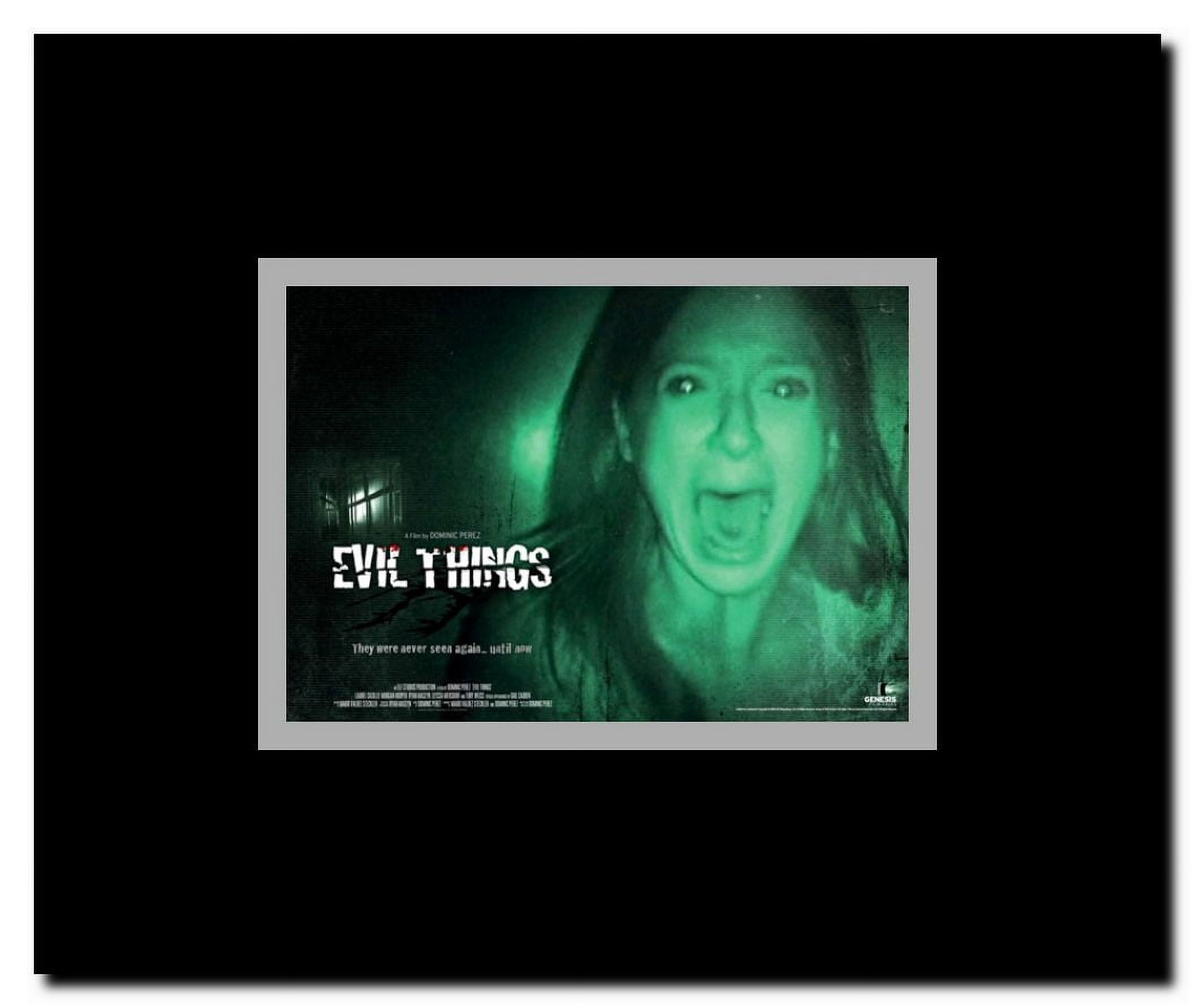 Evil Things Framed Movie Poster