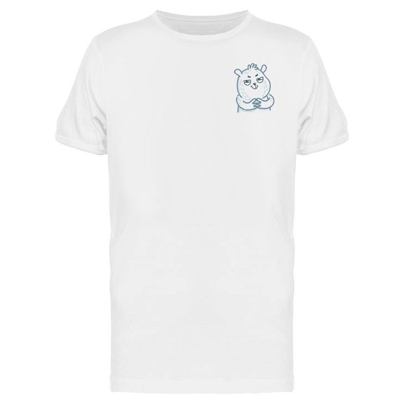 Evil White Polar Bear T-Shirt Men -Image by Shutterstock, Male Small