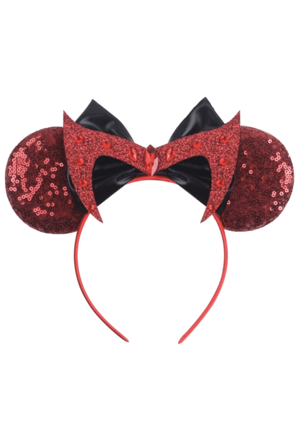 Evil Witch Minnie Ears, Evil Witch Mickey Ears, Villian Headband