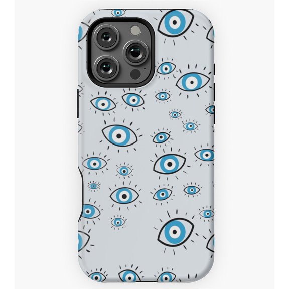 Evil eyes GA5979 Phone Case for iPhone 11 to 17 Pro Max