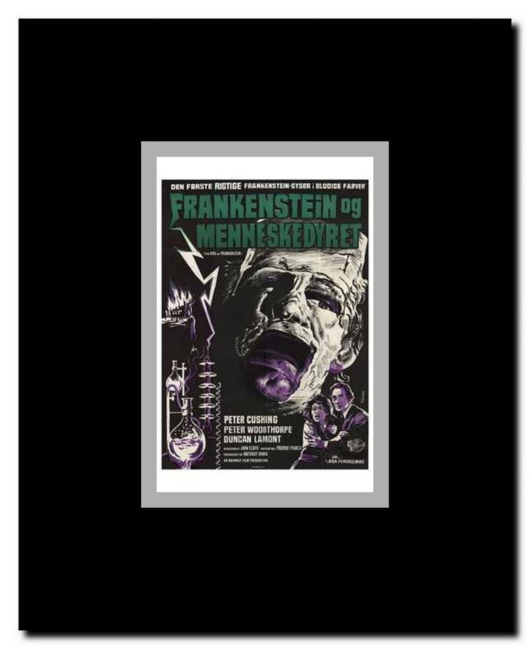 Evil of Frankenstein Framed Movie Poster