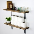 thumbnail image 1 of Evila Originals , Pravda - Black Walnut Wall Shelf, 1 of 5