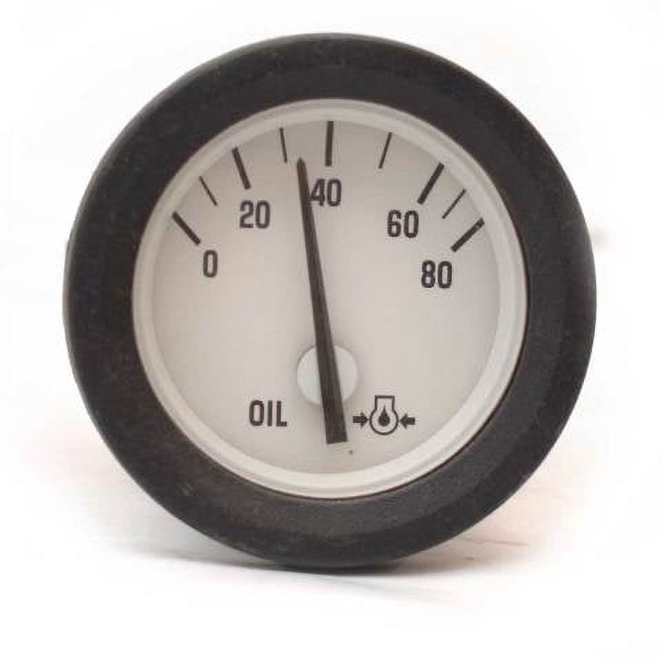 Evinrude Johnson Boat Oil Pressure Gauge 175617 BRP 2 Inch White