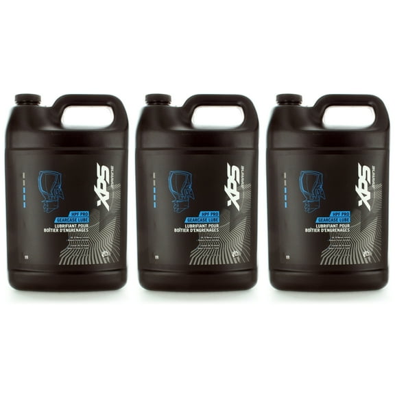 Evinrude Johnson/OMC New OEM Gallon XPS HPF Pro Gear Lube, QTY 3, 0779758