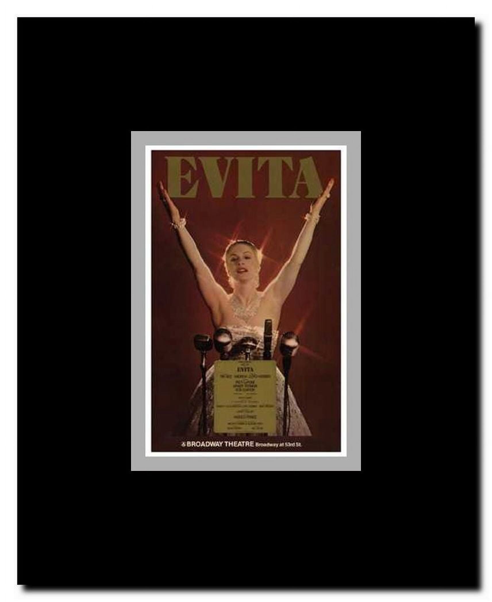 Evita (Broadway Musical) Framed Movie Poster