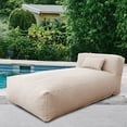 thumbnail image 1 of Evita Modern Outdoor Daybed Patio Lounger, Comfy Outdoor Lounge Chair Sofa with Dense Foam, Water-Resistant Pool Lounger Outdoor Bed for Patio, Garden & Poolside, 1 of 9