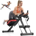 thumbnail image 1 of Evitormill Adjustable Ab Machine with Soft Foam Pad, Foldable Ab Workout Equipment for Home Gym, Full Body Strength Training, 330lbs Capacity, 1 of 9