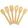 thumbnail image 1 of Eviva 6-Piece Bamboo Utensil Set, 1 of 3