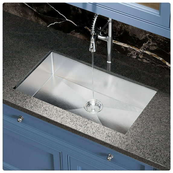 Eviva Aries 30" x 18" Stainless Steel Undermount Kitchen Sink