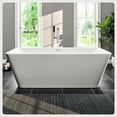 thumbnail image 1 of Eviva Aries 67 inch White Freestanding Bathtub, 1 of 6