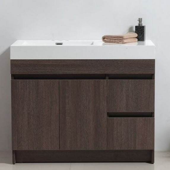 Eviva Beach 39 in. Single Bathroom Vanity Set