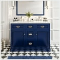 thumbnail image 1 of Eviva Epic Transitional Blue Bathroom Vanity, 1 of 7