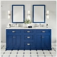 thumbnail image 1 of Eviva Epic Transitional Blue Bathroom Vanity, 1 of 7