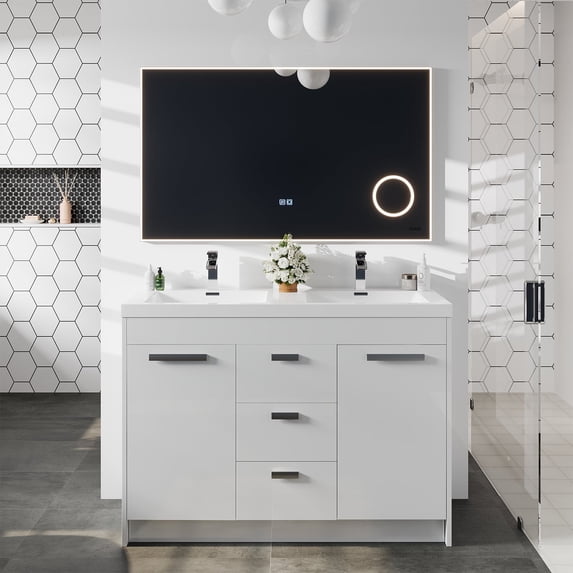 Eviva Illuminate LED Mirror 48X30 with Defogger