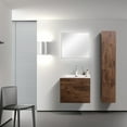 thumbnail image 1 of Eviva Joy 32" Rosewood Wall Mount Bathroom Vanity w/ White Integrated Top, 1 of 5