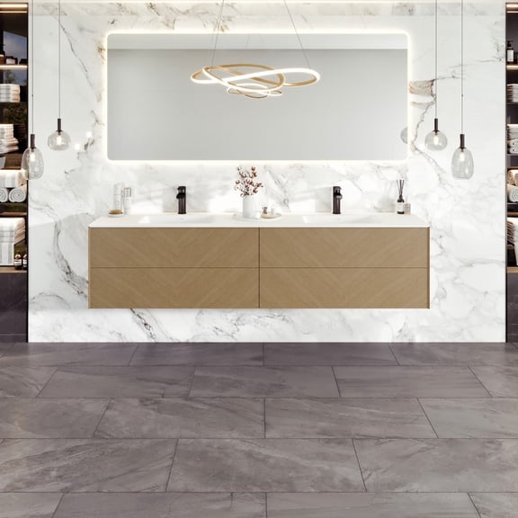 71 Inch Double Sink Bathroom Vanity