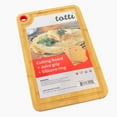thumbnail image 1 of Eviva Medium Bamboo Cutting Board with Juice Groove & Silicone Ring, 1 of 3
