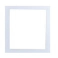 thumbnail image 1 of Eviva New York Bathroom Vanity Mirror Full Frame White 30X31 Wall Mount, 1 of 2
