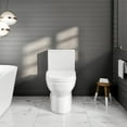 thumbnail image 1 of Eviva Scale One Piece Toilet in White, 1 of 5