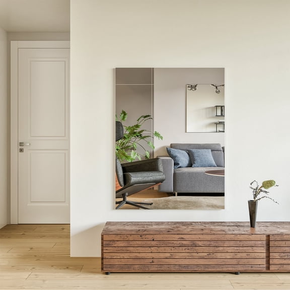 Eviva Sleek 39" Frameless Bathroom Mirror