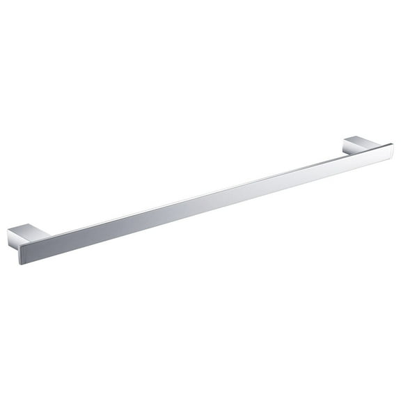 Eviva Sleek Bathroom Towel Bar in Chrome