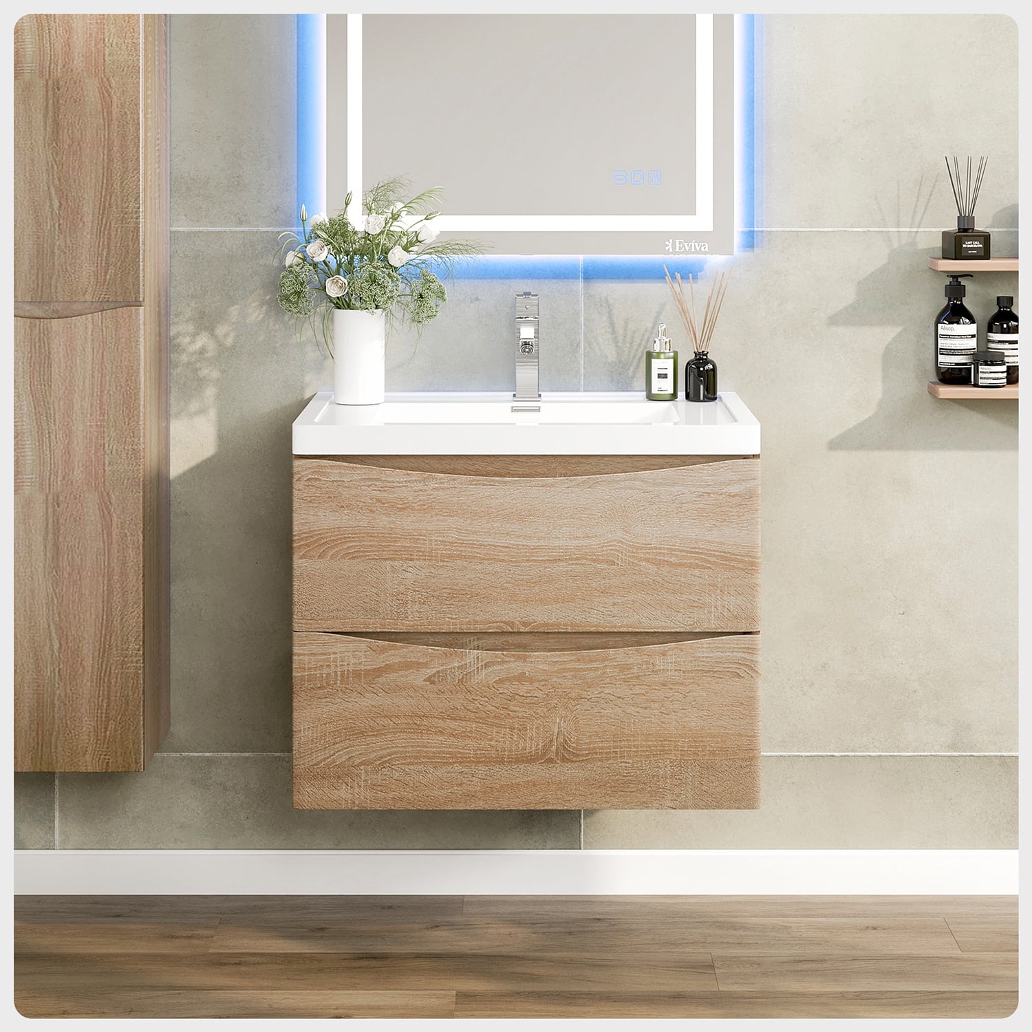 Eviva-Smile-30-White-Oak-Wall-