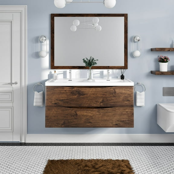 Eviva Smiley 48 Rosewood Bathroom Vanity