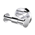thumbnail image 1 of Eviva Twin Bullet Towel or Robe Hook Round Design (Brushed Nickel) Bathroom Accessories, 1 of 2