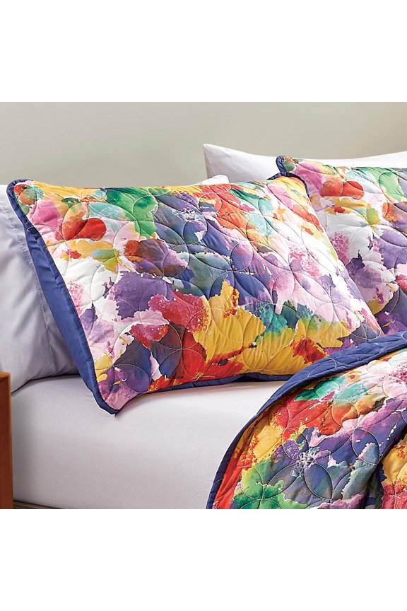 3-Piece Decorative Lightweight Bedspread Set – Reversible, Microfiber with Minimalist Print, QUEEN