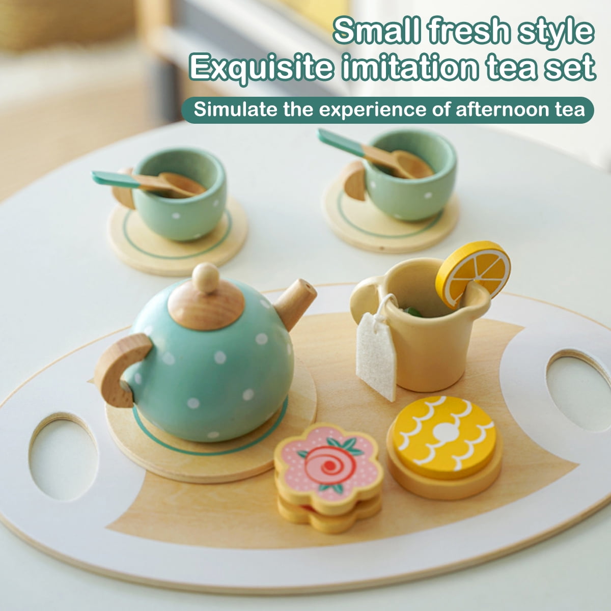 Wooden Tea Set for Kids – Wooden Educational Toy