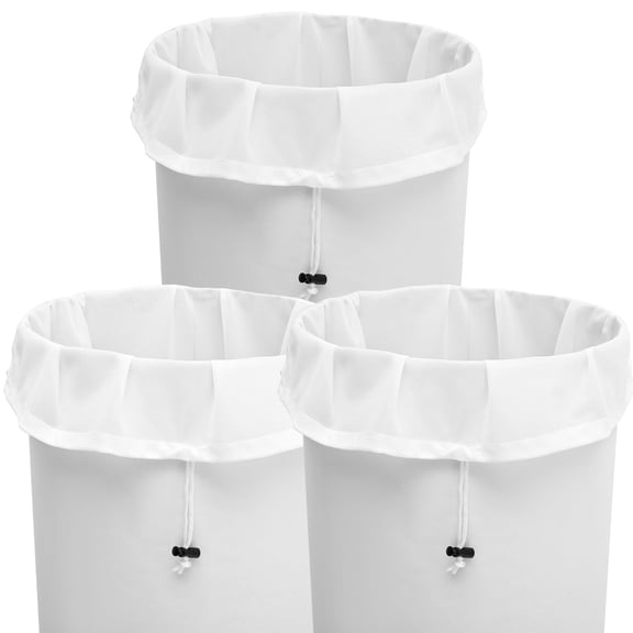 Evjurcn 3 Pack Brew Bags 26"x22" Extra Large Fine Mesh Strainer Bag 250 Micron Reusable Nylon Brew in a Bag with Drawstring for Fruit Cider Nut Milk