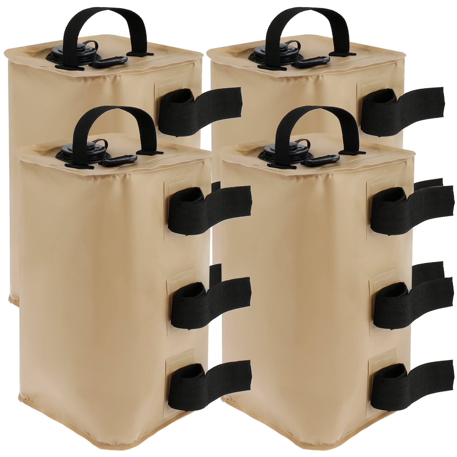 Evjurcn 4Pcs Canopy Water Weight Bag 88lbs Water Tent Weights Quick
