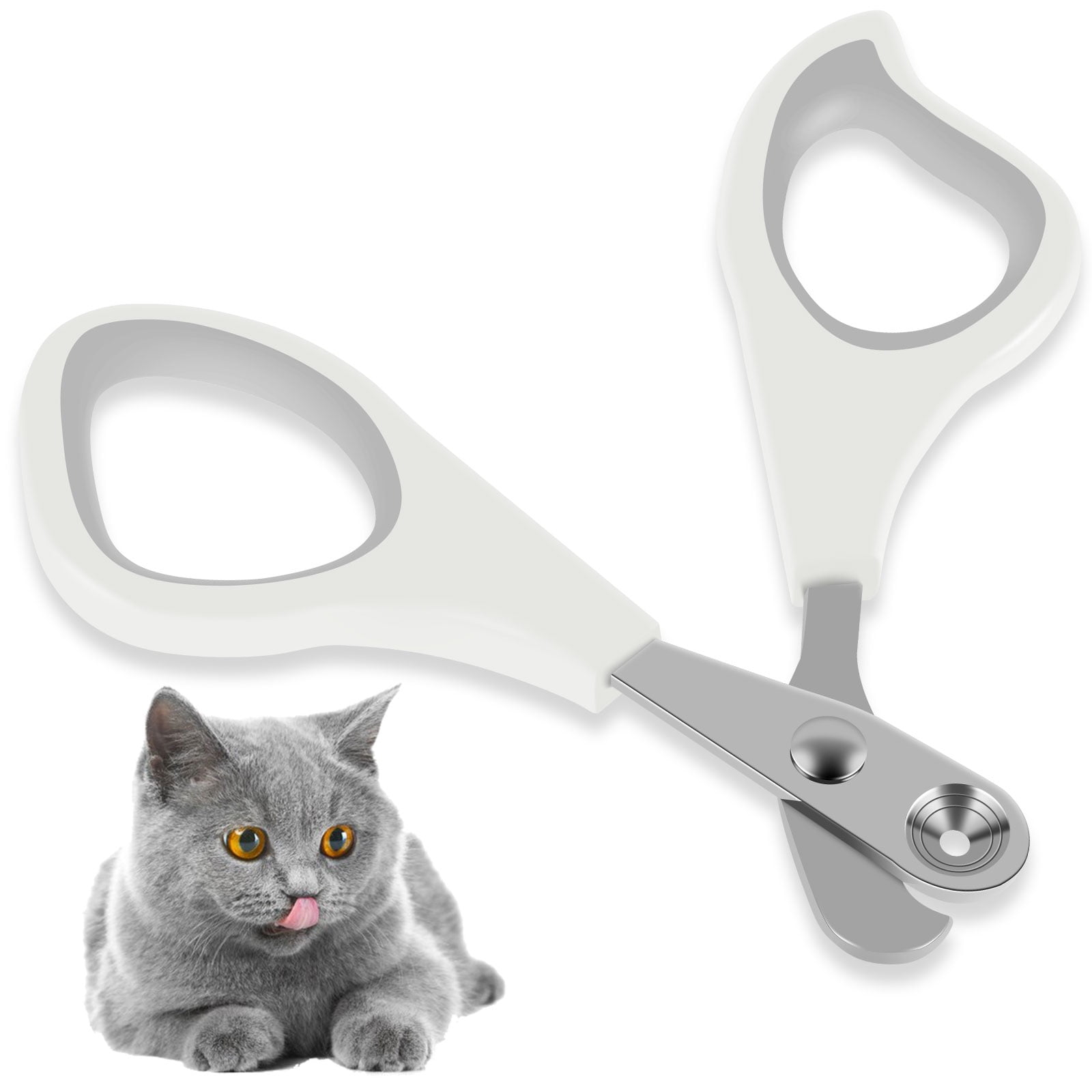 Evjurcn Cat Nail Clipper Pets Nail Clippers Trimmers with 2mm
