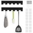 thumbnail image 1 of Tcwhniev2 Pcs Wall Mount Key Holder Metal Wall Key Hanger with 12 Hook Multifunctional Keychain Holder for Hallway Entryway Office Kitchen Garage, 1 of 10