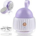 thumbnail image 1 of Evjurcn Electric Lint Remover with 6 Stainless Steel Blades Rechargeable Bobble Remover Portable Fabric Lint Shaver Fast Charging Electric Fluff Remover for Clothes Sweaters Couch Blanket, 1 of 6