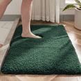 thumbnail image 1 of Evlmd Bathroom Rugs, Shaggy Soft and Absorbent Bath Rug, Non-Slip, Thick Plush Machine Washable Dry Bath Mats for Bathroom, Tub and Shower, 24" x 36", 1 of 8