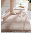 thumbnail image 1 of Evlmd Bathroom Rugs, Shaggy Soft and Absorbent Bath Rug, Non-Slip, Thick Plush Machine Washable Dry Bath Mats for Bathroom, Tub and Shower, 24" x 47", 1 of 8