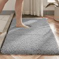 thumbnail image 1 of Evlmd Bathroom Rugs, Shaggy Soft and Absorbent Bath Rug, Non-Slip, Thick Plush Machine Washable Dry Bath Mats for Bathroom, Tub and Shower, 32" x 20", 1 of 8