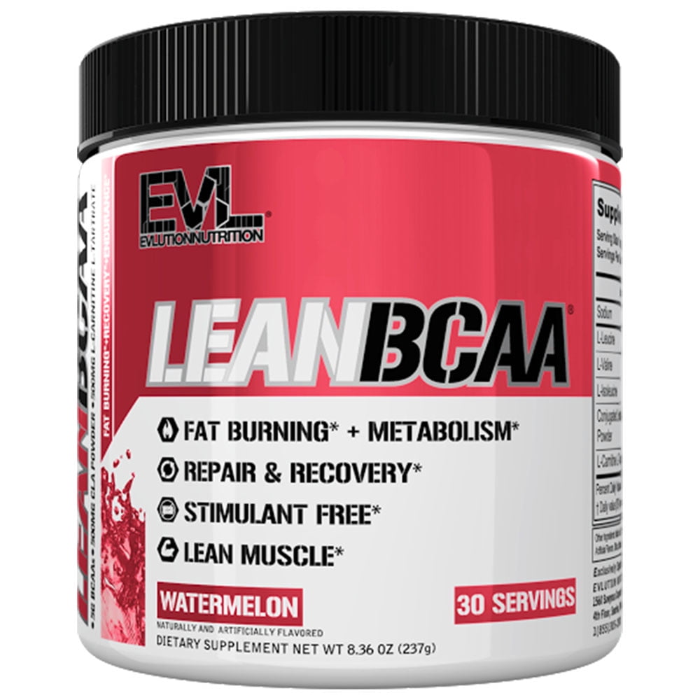 Evlution Nutrition LeanBCAA Sugar-Free Pre Workout for Weight Loss Support - BCAA Fat Burner with CLA & L-Carnitine 30 Servings (Watermelon) - Walmart.com Evlution Nutrition LeanBCAA Sugar-Free Pre Workout for Weight Loss Support - BCAA Fat Burner with CLA & L-Carnitine 30 Servings (Watermelon) - Walmart.com