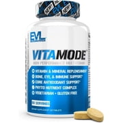 Evlution Nutrition VitaMode High Performance Men's Multivitamin for Immune Defense, Energy & Brain Support 120ct Tablets