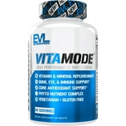 Evlution Nutrition VitaMode High Performance Mens Multivitamin for Immune Defense, Energy & Brain Support 120ct Tablets
