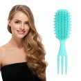 Evlvelym Rat Tail Combs For Parting Combs For Braiding Hair Rattail