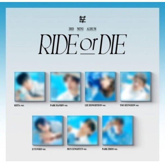 Evnne - Ride Or Die - Digipack Version - Random Cover - incl. 20pg Photobook + Photocard - Music & Performance - CD