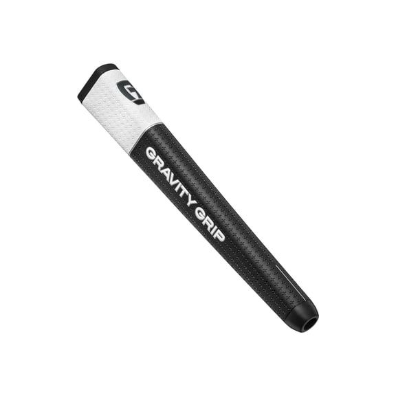 Evnroll Golf Gravity G3 Putter Grip - Non-Slip, Tour Performance, Black/White -