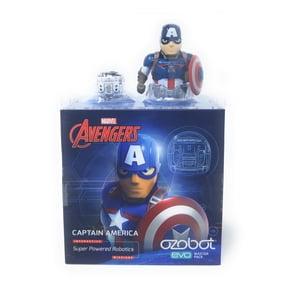 Evo 040101 Ozobot Captain America Super Powered Robotics master pack